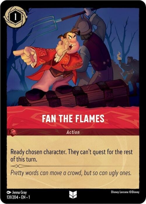 Fan the Flames Frente