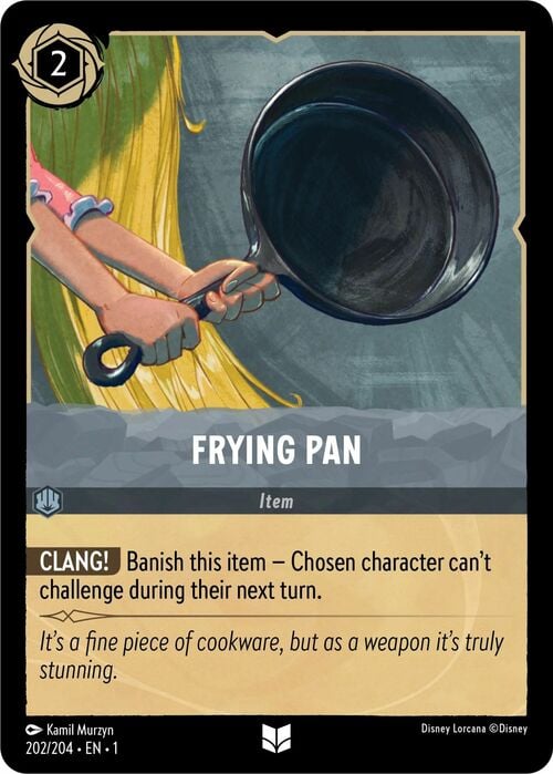 Frying Pan Card Front