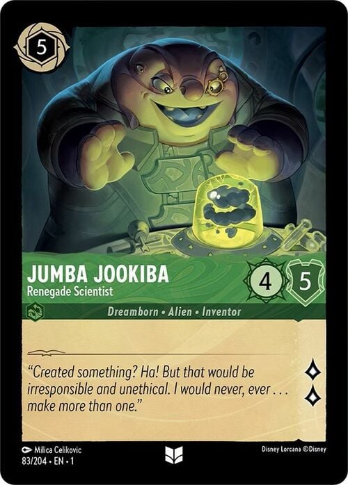 Jumba Jookiba - Renegade Scientist Frente