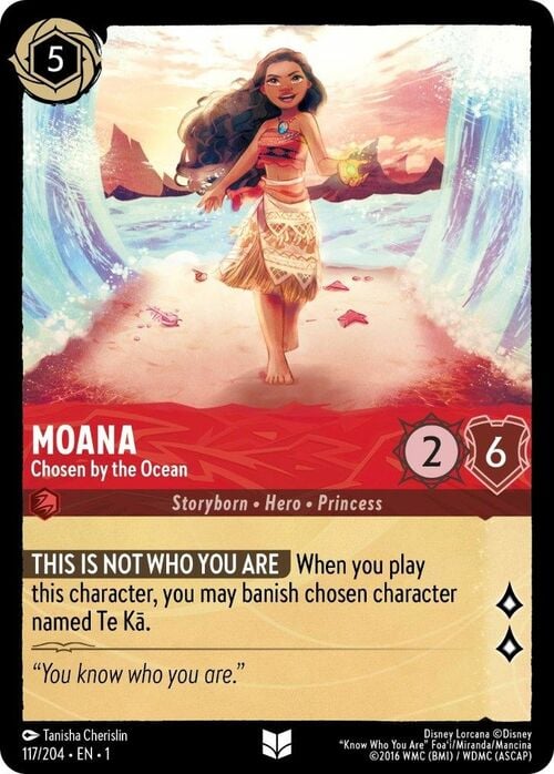 Moana - Chosen by the Ocean Frente