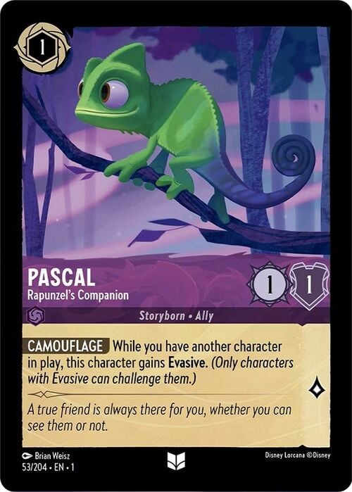 Pascal - Rapunzel's Companion Frente