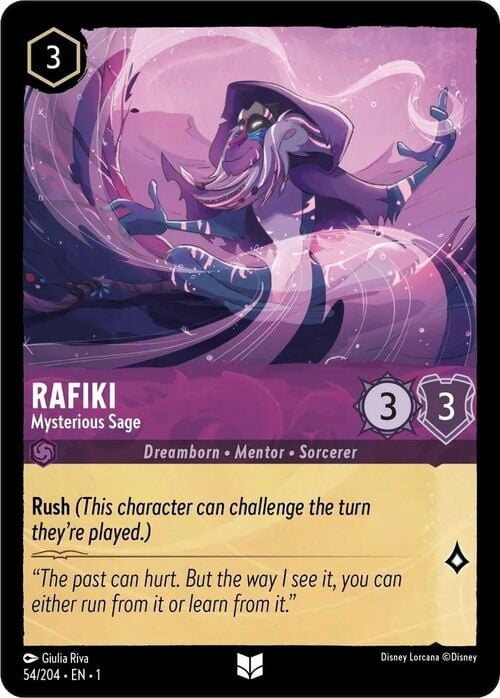 Rafiki - Mysterious Sage Card Front