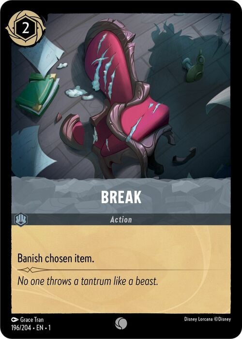Break Card Front