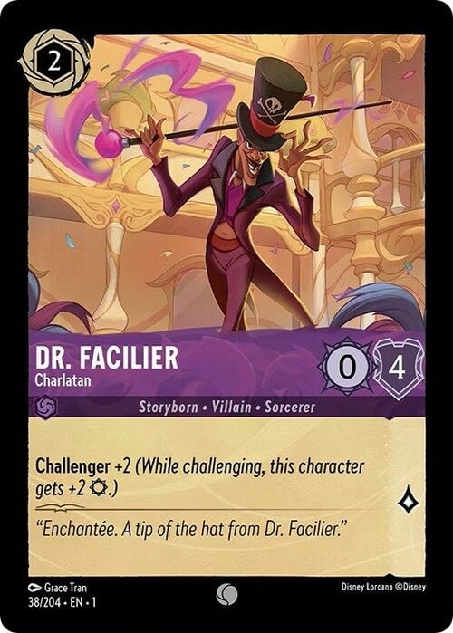 Dr. Facilier - Charlatan Frente