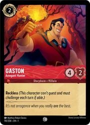 Gaston - Arrogant Hunter