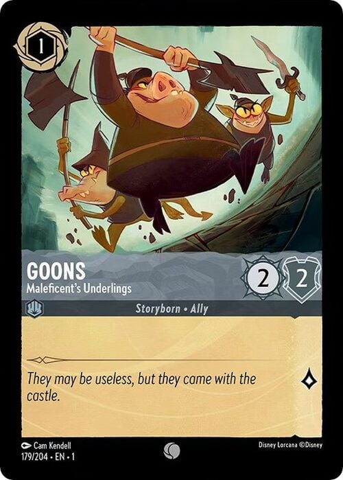 Goons - Maleficent's Underlings Frente