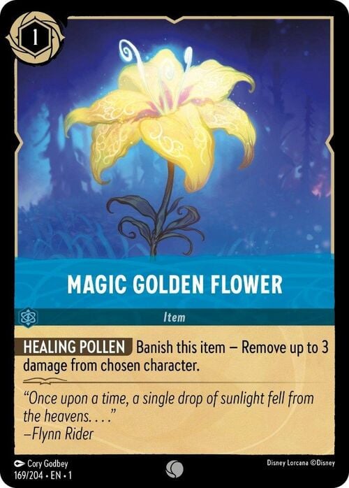 Magic Golden Flower Frente