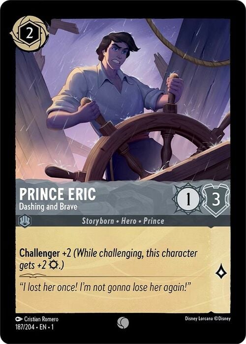 Prince Eric - Dashing and Brave Frente