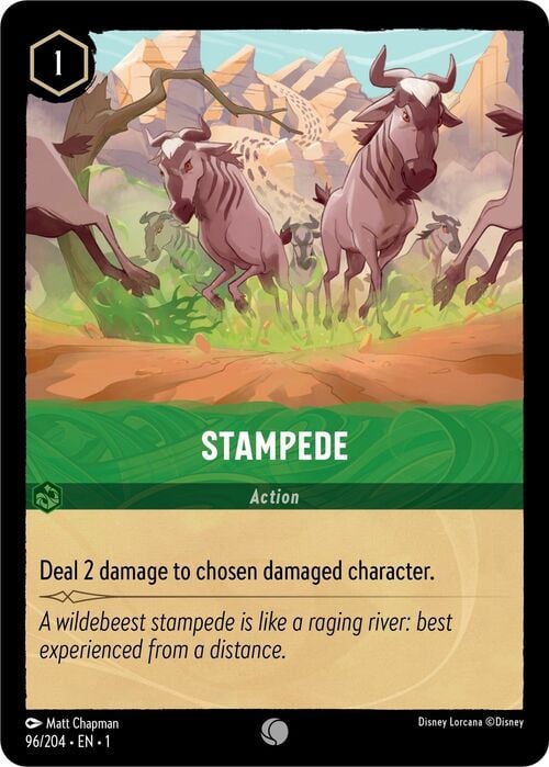 Stampede Card Front