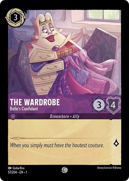 The Wardrobe - Belle's Confidant Frente