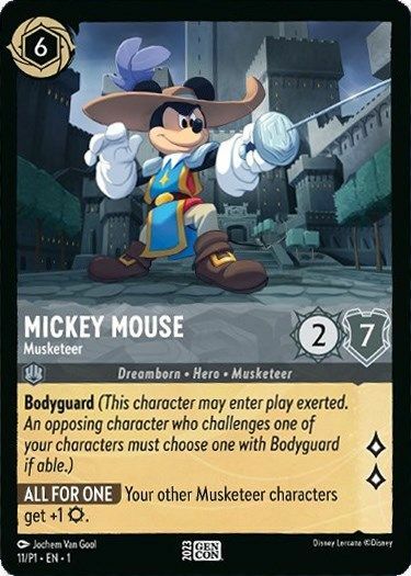 Mickey Mouse - Musketeer Frente