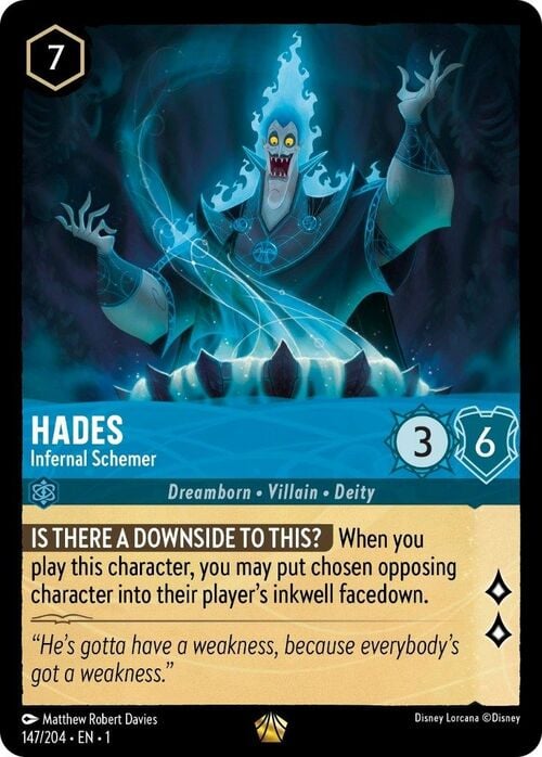 Hades - Infernal Schemer Frente