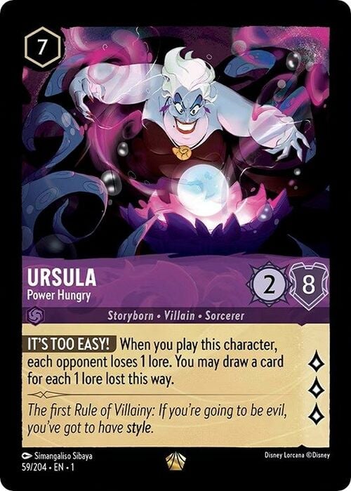 Ursula - Power Hungry Frente