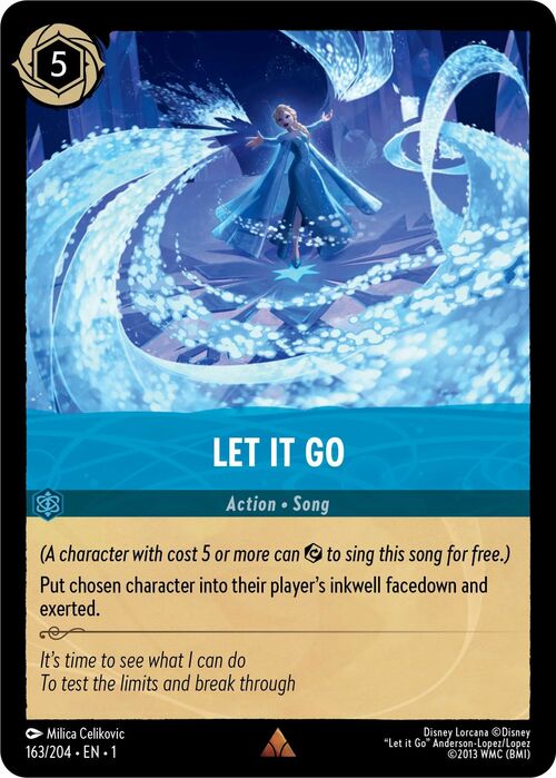 Let It Go Card Front