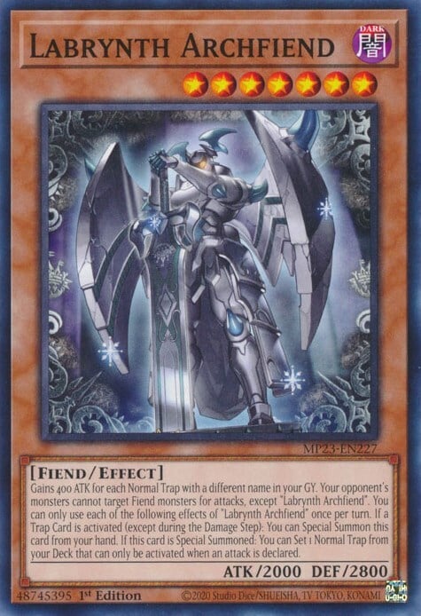 Labrynth Archfiend Card Front