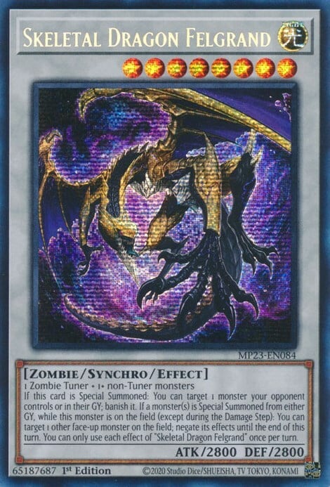 Skeletal Dragon Felgrand Card Front