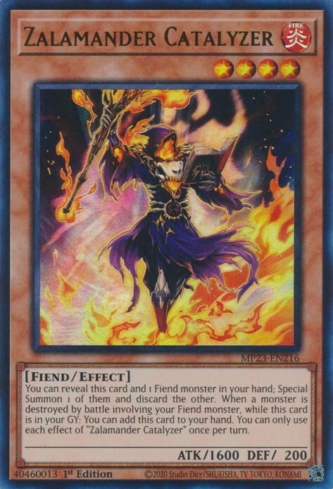 Zalamander Catalyzer Card Front