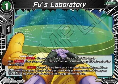 Fu´s Laboratory Frente