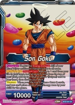 Son Goku // Son Goku & Vegeta, Tag Team in Hell Card Front