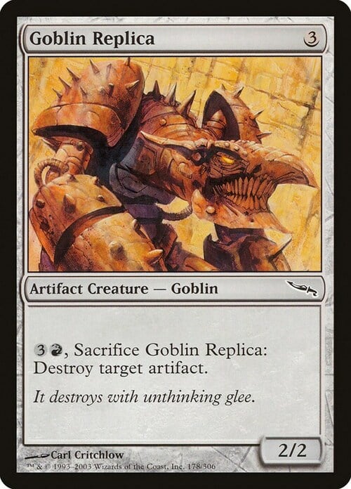 Replicante Goblin Card Front