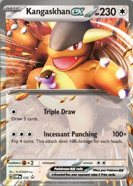 Kangaskhan ex (SV Black Star Promos 055) – TCG Collector