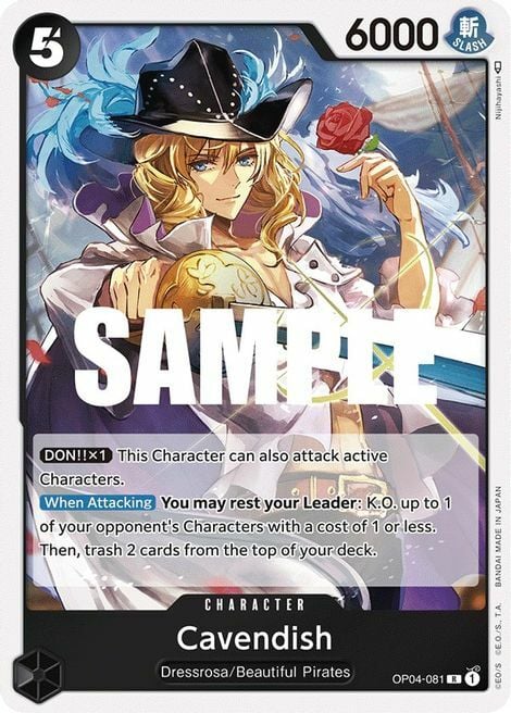 Cavendish Card Front