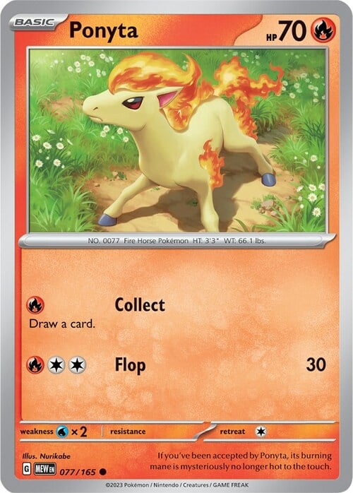 Ponyta Frente