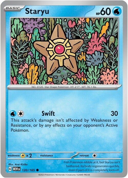 Staryu Frente