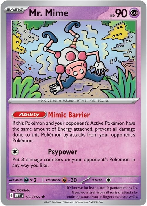 Mr. Mime Frente