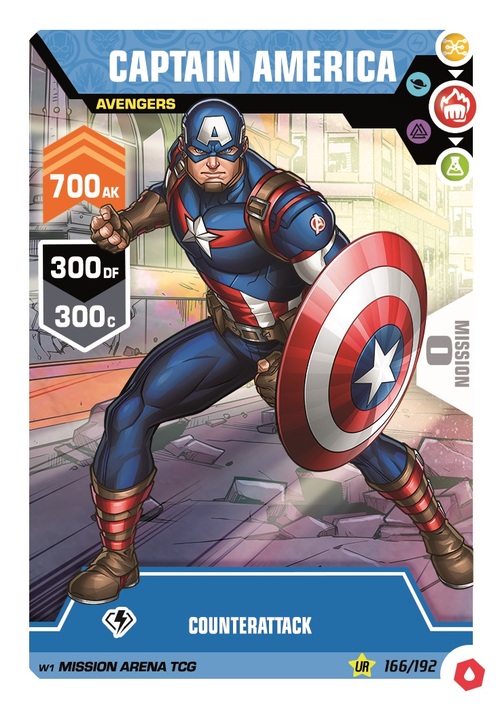 Captain America Marvel Mission Arena | Marvel | CardTrader