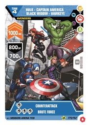 Hulk - Captain America - Black Widow - Hawkeye