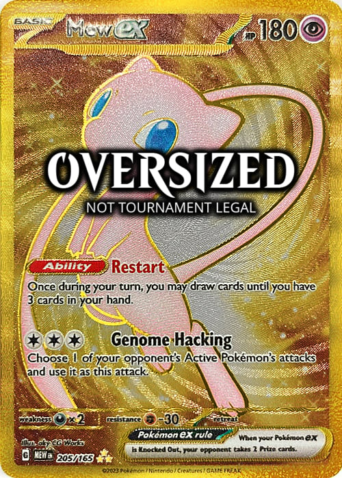 Mew ex Card Front