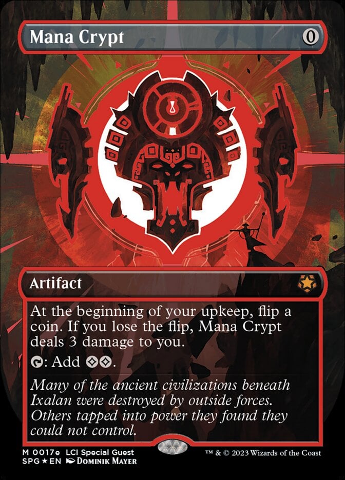 Mtg Mana Crypt on sale - Mystery Booster