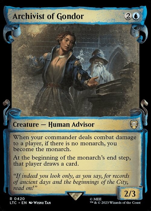 Archivist of Gondor Card Front