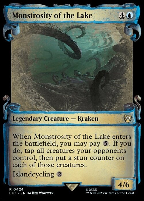 Monstruosidad del lago Frente