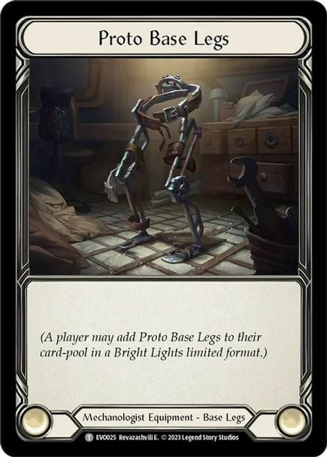 Proto Base Legs Card Front