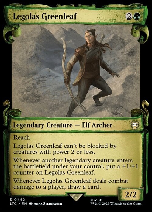 Legolas Verdefoglia Card Front