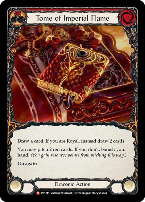 Tome of Imperial Flame Frente