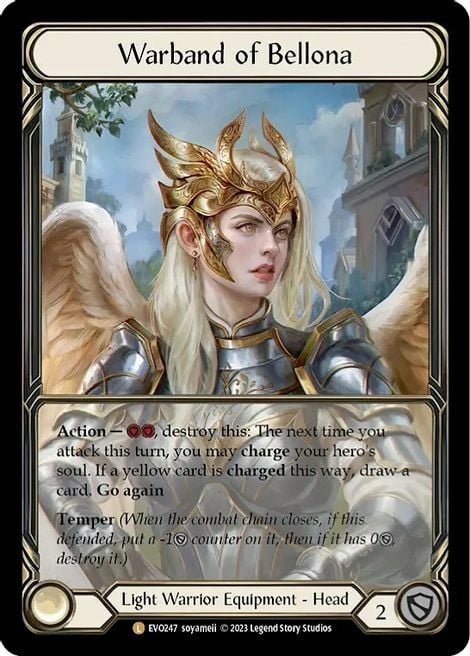 Warband of Bellona Card Front