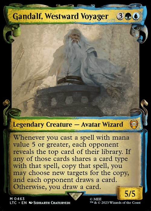 Gandalf, Westward Voyager Card Front