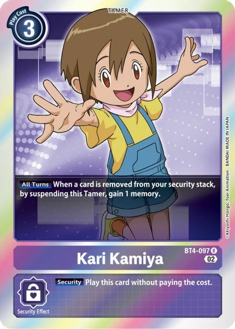 Kari Kamiya Card Front