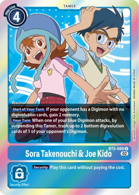 Sora Takenouchi & Joe Kido Frente