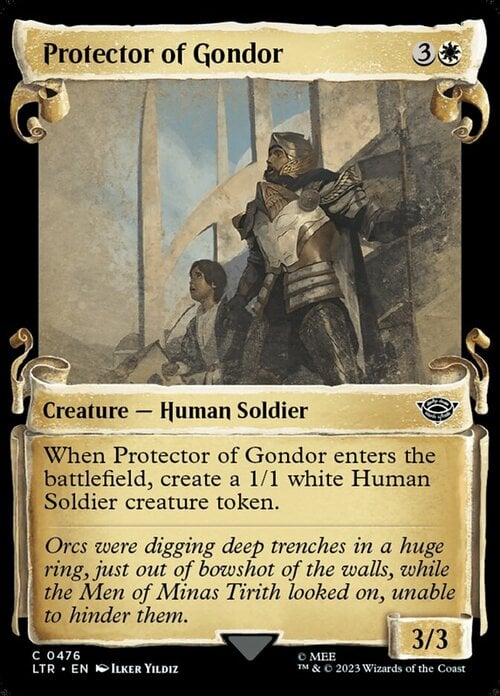 Protettore di Gondor Card Front