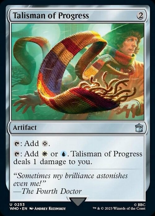 Talismano del Progresso Card Front