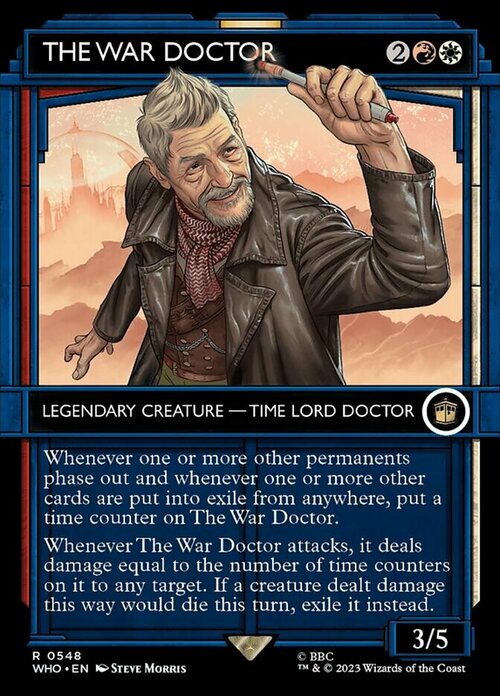 The War Doctor Card Front