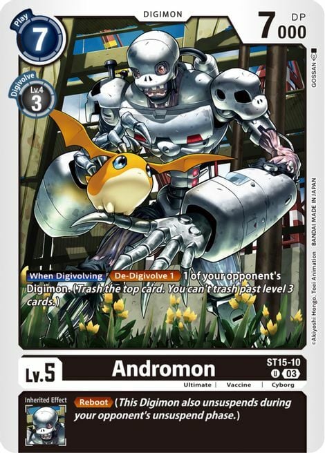 Andromon Card Front