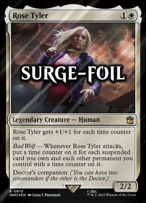 Rose Tyler Card Front