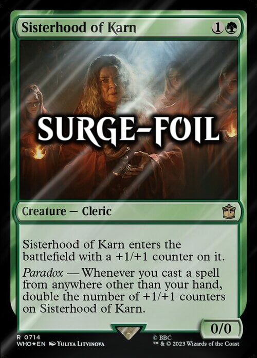 Sisterhood of Karn Card Front