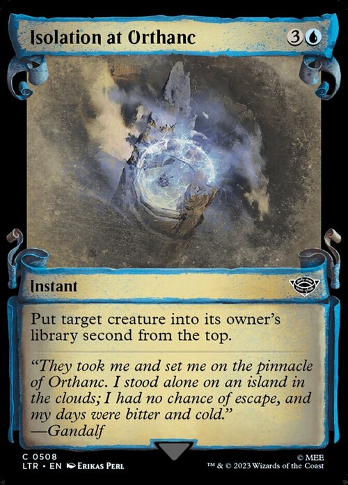 Isolamento a Orthanc Card Front
