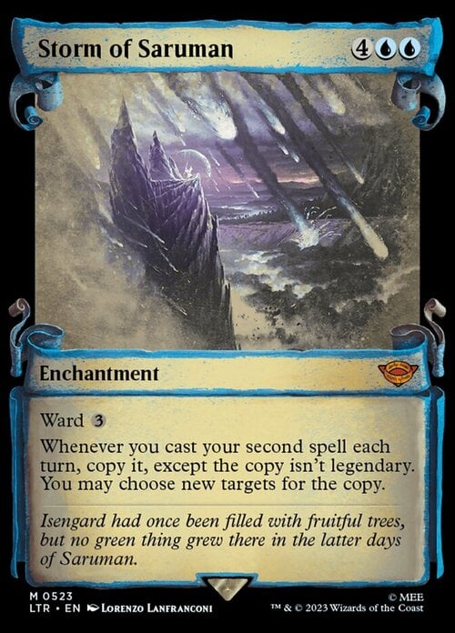 Tempesta di Saruman Card Front